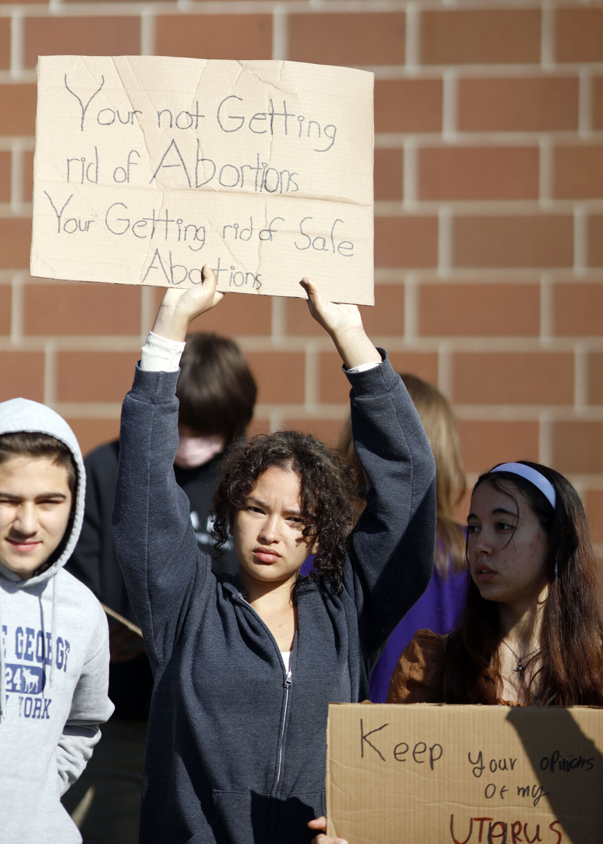 bart charter student walkout over abortion rights